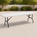 2.4m Rectangular Trestle Table Hire